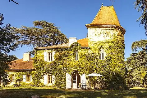 Chateau français à louer dans le Gers
